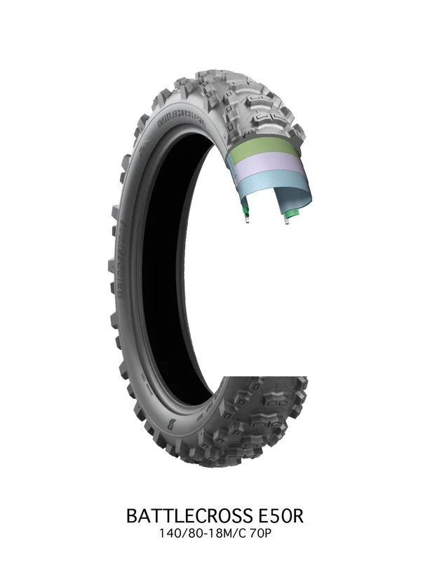 BRIDGESTONE E50R 140/80-18 70P TT