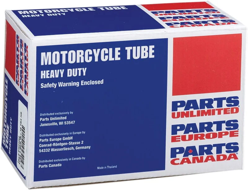 PARTS UNLIMITED 10" HEAVY-DUTY RUBBER TUBE TR-4 STEM TYPE FITS 2.50/2.77
