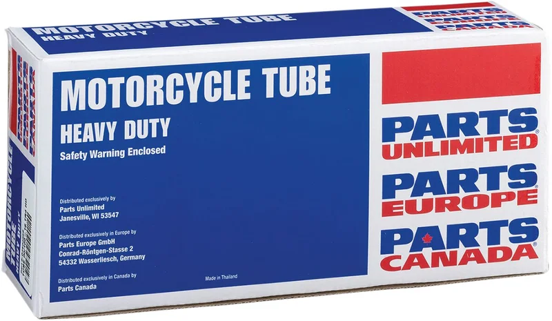 PARTS UNLIMITED 16" HEAVY-DUTY RUBBER TUBE TR-4 STEM TYPE FITS 90/100