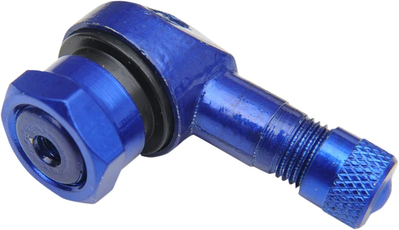 K&L SUPPLY K&L-SUPPLY, VALVE STEM, 10MM, BASE 90° BEND, BLUE