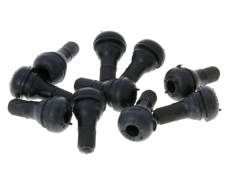 101 OCTANE TIRE VALVE TUBELESS STRAIGHT SHORT 10PCS SET
