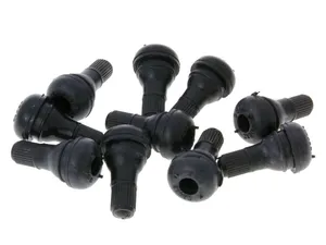 101 OCTANE TIRE VALVE TUBELESS STRAIGHT SHORT 10PCS SET