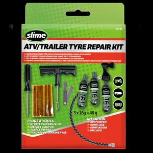 SLIME TYRE PLUG KIT WITH CO2 CARTRID