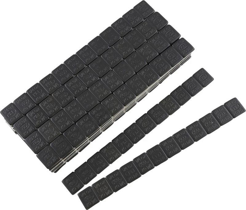 K&L SUPPLY K&L-SUPPLY, WEEL WEIGHTS, STICK ON, 0,25OZ, BLACK, 360 PIECES