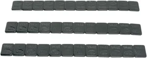 K&L SUPPLY K&L-SUPPLY, WEEL WEIGHTS, STICK ON, 0,25OZ, BLACK, 36 PIECES