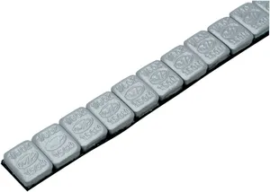 MOTION PRO MOTION PRO WHEEL WEIGHTS 1/8 OZ STEEL SILVER 144 PIECES