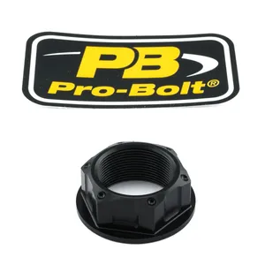 PRO BOLT TOP YOKE NUT M24X1.00 BLK
