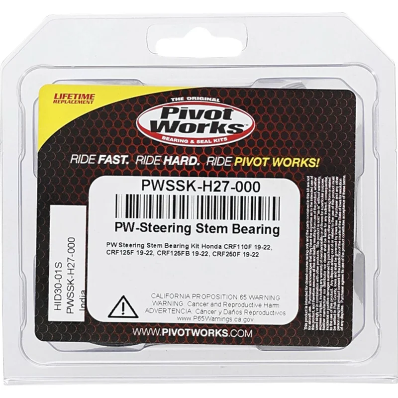 PIVOT WORKS BEARING KIT STRNG STEM