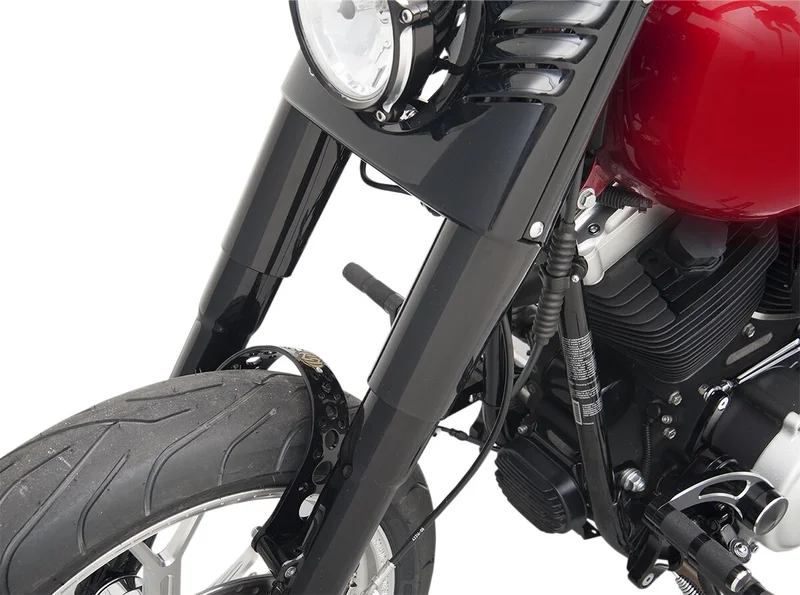 Drag Specialties COVER FORK SLIDER BLK STD