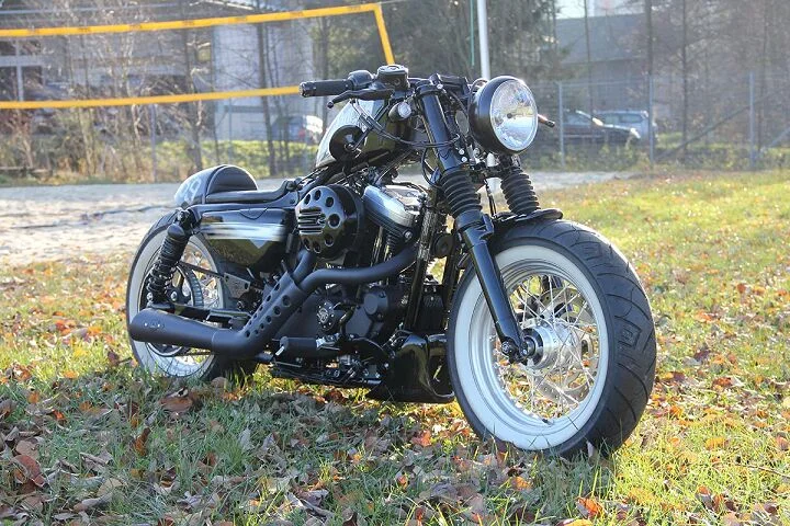 Cult-Werk 6-piece fork tube cover kit. Gloss black