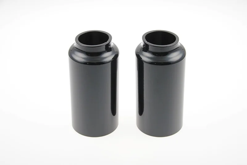 Cult-Werk 2-piece lower fork tube cover kit, gloss black