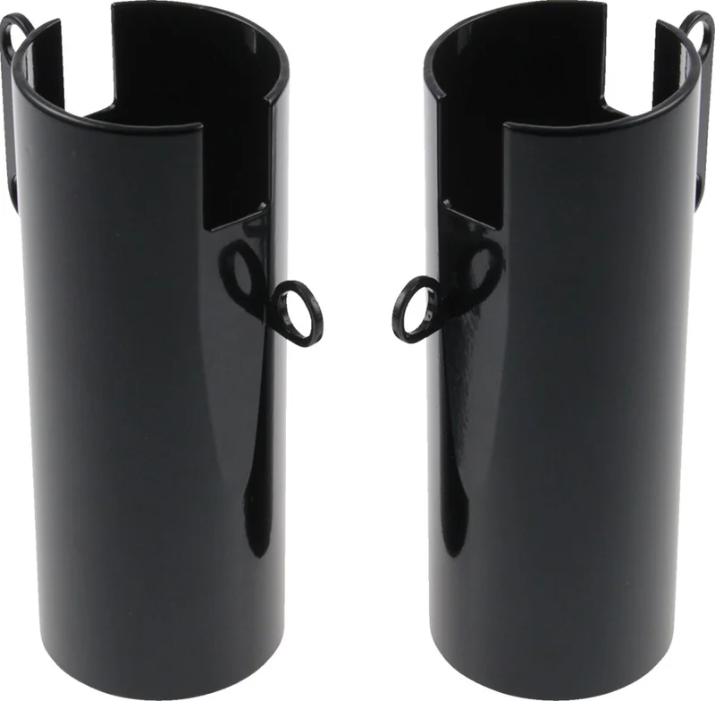 Cult-Werk 2-piece lower fork tube cover kit, gloss black