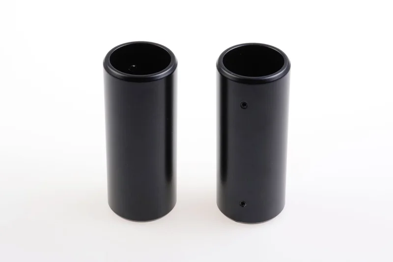 Cult-Werk Upper fork tube covers. Short. Black
