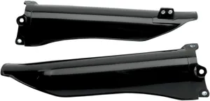 UFO FORK SLIDER PROTECTORS KAWASAKI KXF250/450/KLX450 BLACK