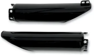 UFO FORK SLIDER PROTECTORS HONDA CR125/250/500 & CRF250/450R/X BLACK