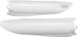 UFO FORK SLIDER PROTECTORS YAMAHA YZ/YZF WHITE