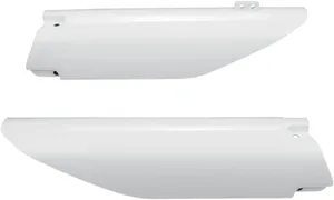 UFO FORK SLIDER PROTECTORS SUZUKI RM/RMZ WHITE