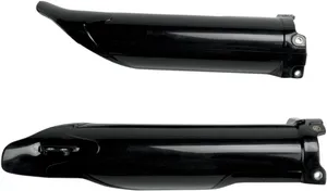 UFO FORK SLIDER PROTECTORS KAWASAKI KXF250/450 BLACK