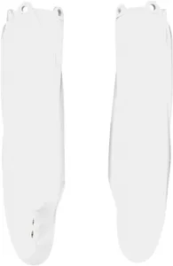 UFO FORK SLIDER PROTECTORS YAMAHA YZF250/450 WHITE
