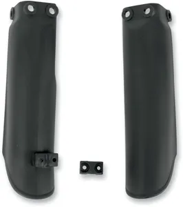 UFO FORK SLIDER PROTECTORS KTM 65SX BLACK