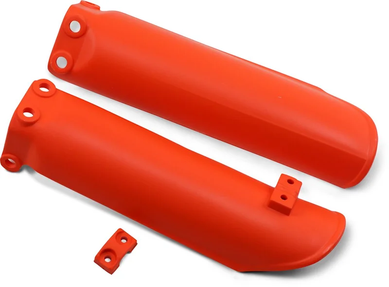 UFO FORK SLIDER PROTECTORS KTM 65SX ORANGE