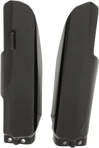 UFO FORK SLIDER PROTECTORS SUZUKI RM85 BLACK