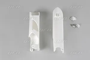 UFO FORK SLIDER PROTECTORS HUSQVARNA TC/TE/FE/FC WHITE