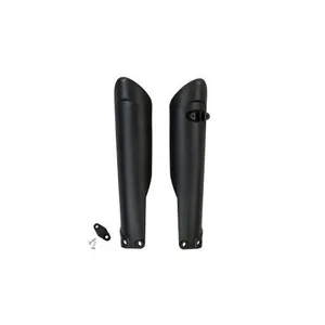 UFO FORK SLIDER PROTECTORS HUSQVARNA TC/FC BLACK