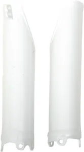 UFO FORK SLIDER PROTECTORS HONDA CRF450R/RX WHITE