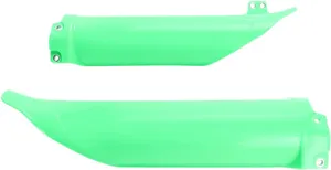 UFO FORK SLIDER PROTECTORS KAWASAKI KXF FLUO GREEN