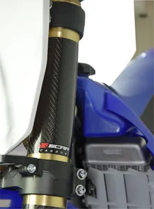 SCAR RACING UPPER FORK WRAPS CARBON