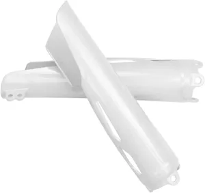 UFO FORK SLIDER PROTECTORS WHITE