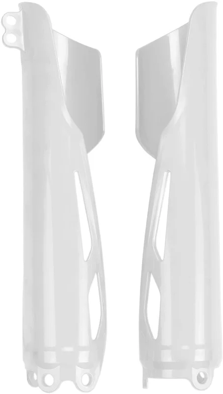 UFO FORK SLIDER PROTECTORS WHITE