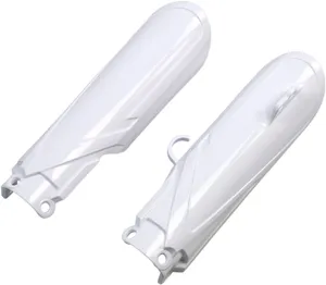 UFO FORK SLIDER PROTECTORS WHITE