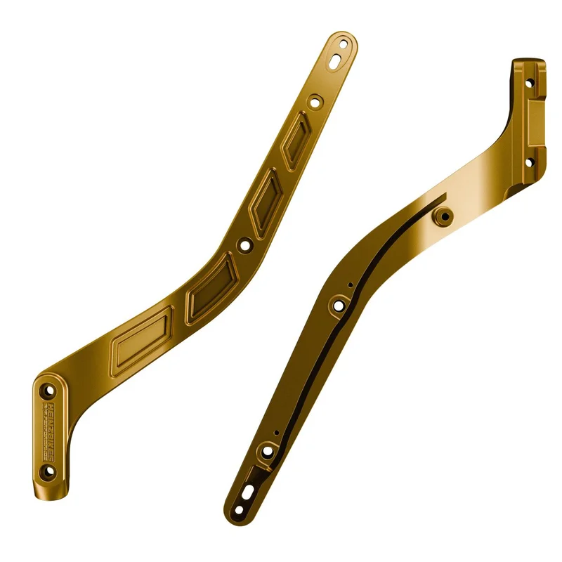 HeinzBikes Performance fender struts. Gold
