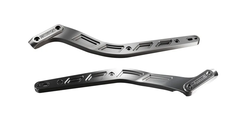 HeinzBikes Performance fender struts. Silver