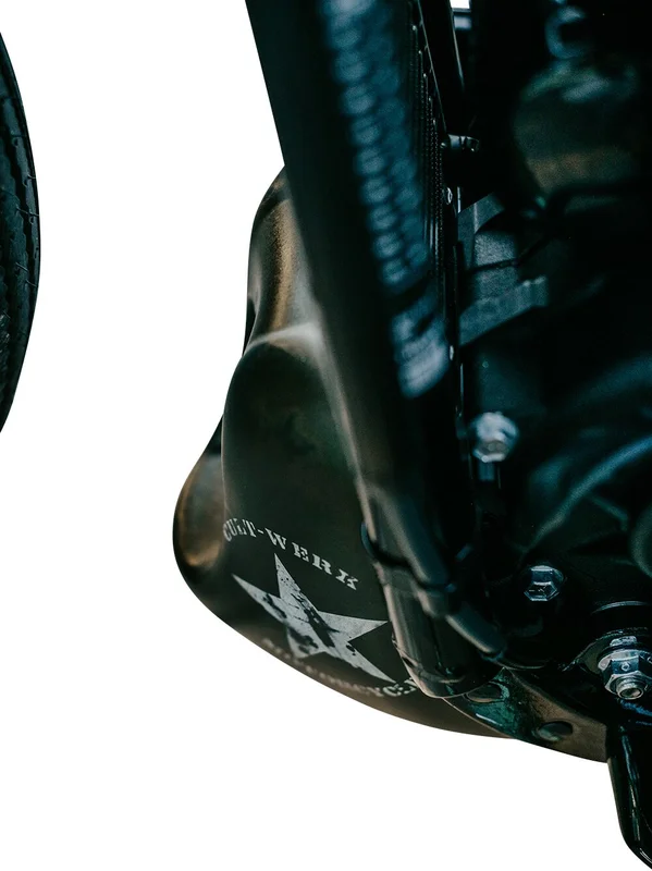 Cult-Werk Bug spoiler ''Bobber''. Matte black