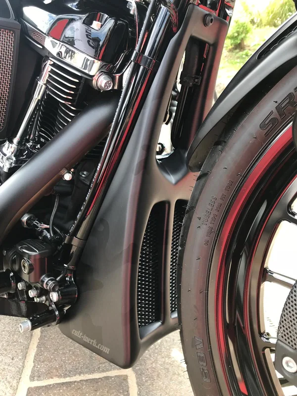 Cult-Werk Bug spoiler Custom. Matte black