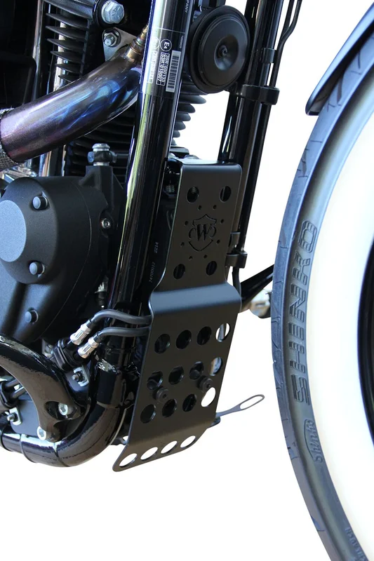 Cult-Werk Bug spoiler ''Old School''. Gloss black steel