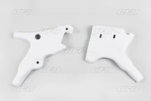 UFO FRAME GUARDS YAMAHA YZ125/250 WHITE