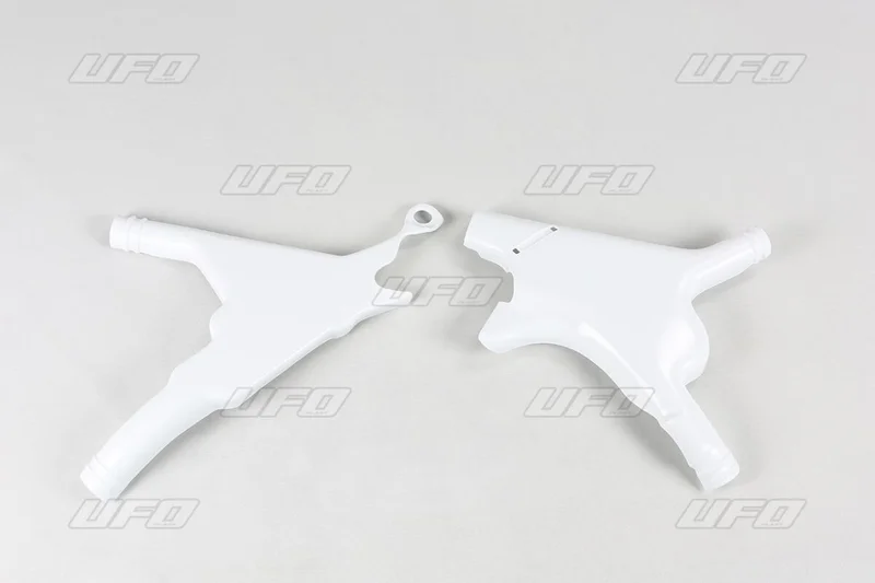 UFO FRAME GUARDS HONDA CR125/250 WHITE