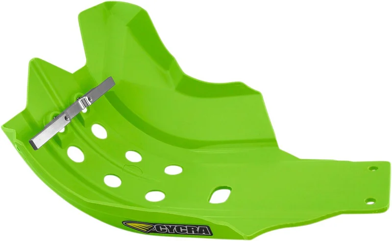 CYCRA FULL ARMOR SKID PLATE KAWASAKI GREEN