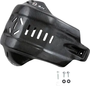 MOOSE OFFROAD HARD-PARTS SKID PLATE CARBON FIB HON