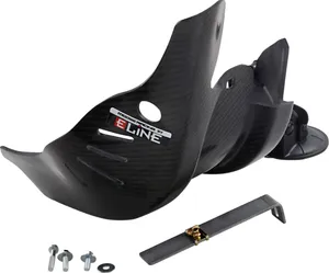 MOOSE OFFROAD HARD-PARTS SKID PLATE CARBN FIB YAM