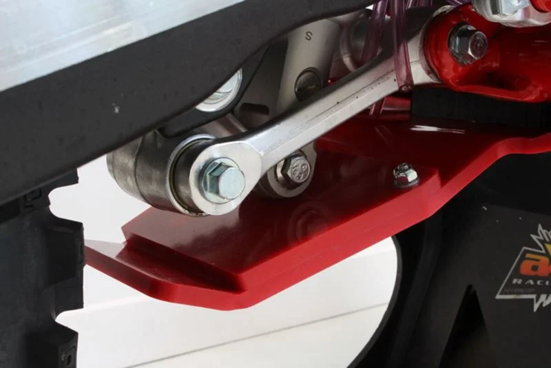 AXP RACING Xtrem Skid Plate - Red - Beta