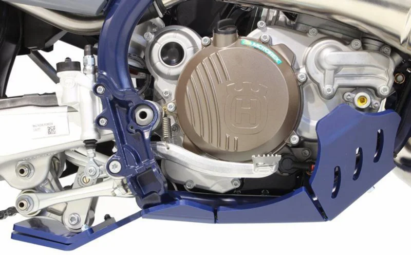 AXP RACING XTR SKIDPLATE 8MM HUS TE250-300 BLUE
