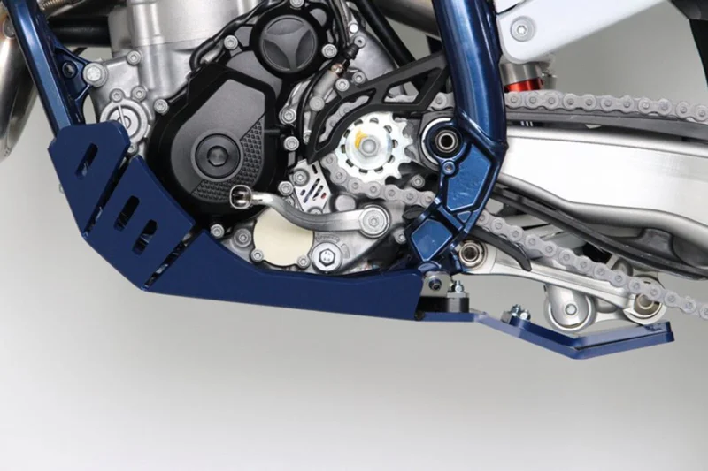 AXP RACING XTR SKIDPLATE 8MM HUS 250-350 FC-FX BLUE