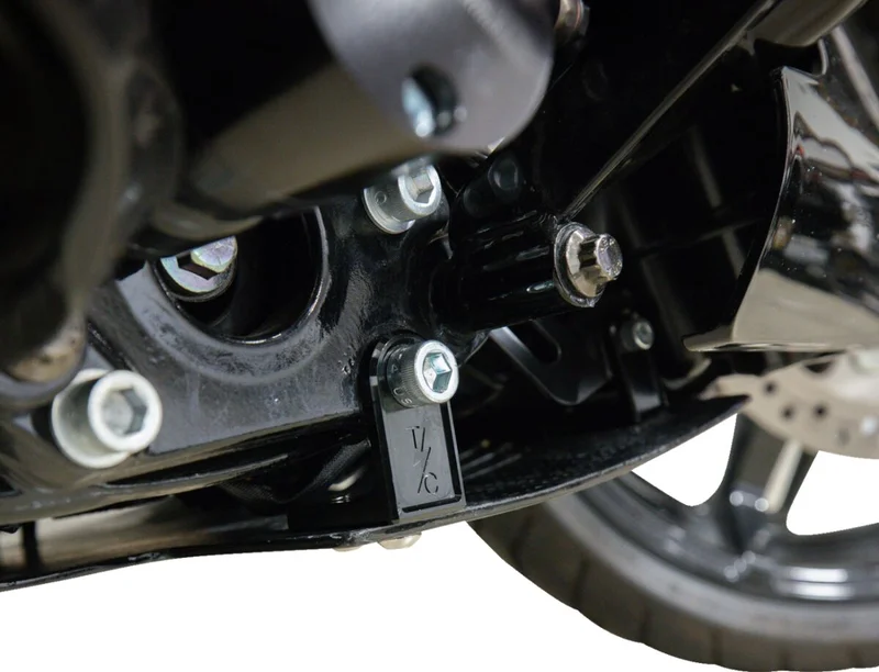 Thrashin Supply Co. PLATE SKID CARBON FORGED W/BLA