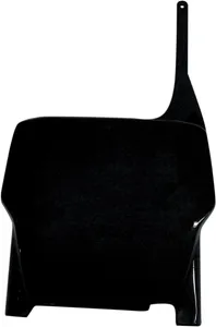 UFO FRONT NUMBER PLATE HONDA CR125/250 & CRF250/450 BLACK