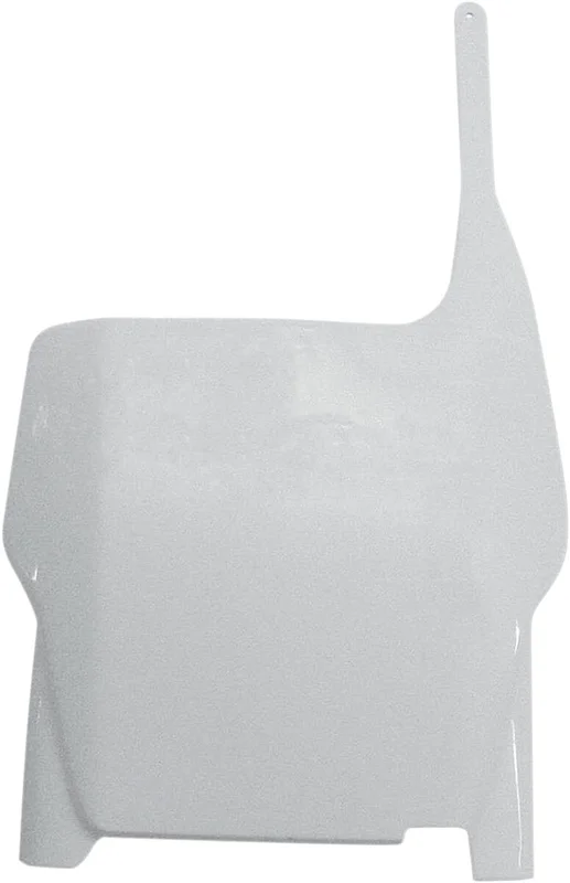 UFO FRONT NUMBER PLATE HONDA CR125/250 & CRF250/450 WHITE
